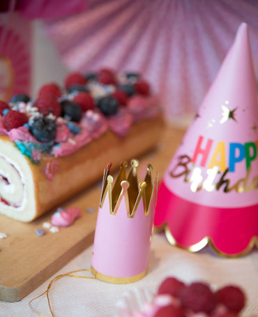 Pink Itty Bitty Party Crowns