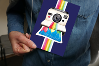 Polaroid Camera Birthday Card