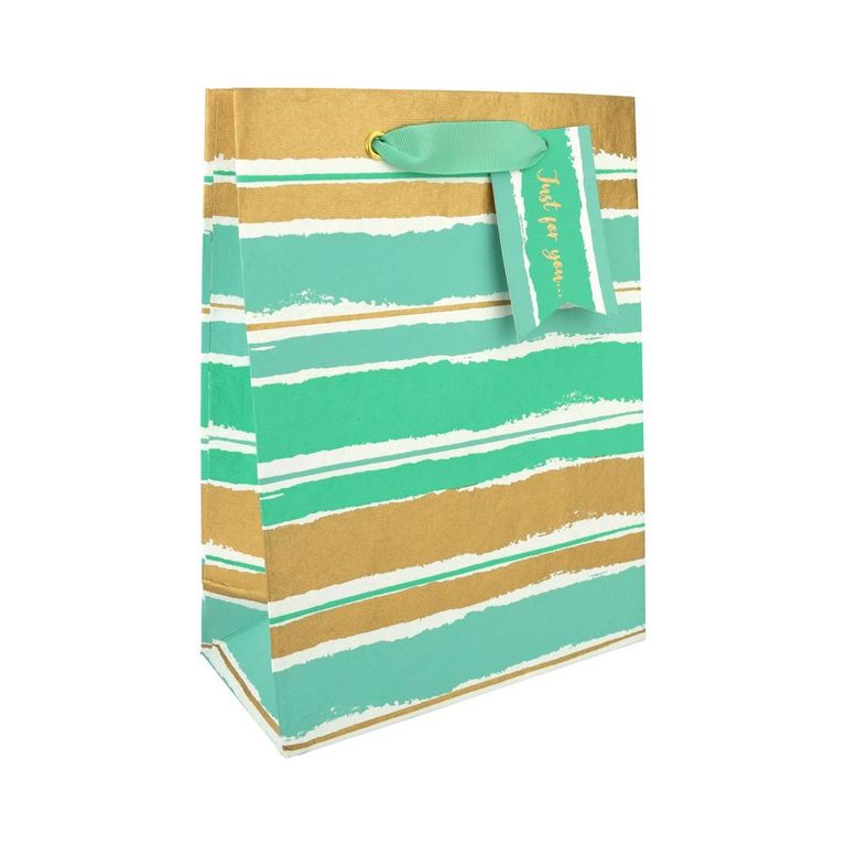 Painterly Mint Medium Gift Bag