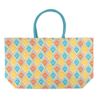 Sunset Large Canvas Tote Bag