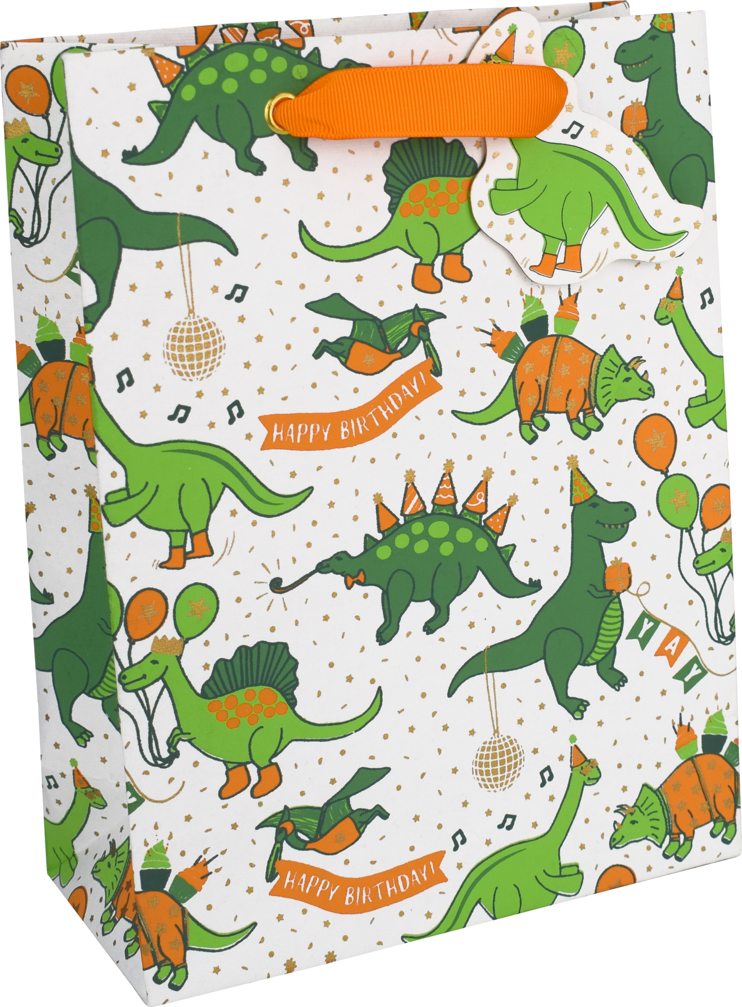 Birthday Dinos Medium Gift Bag