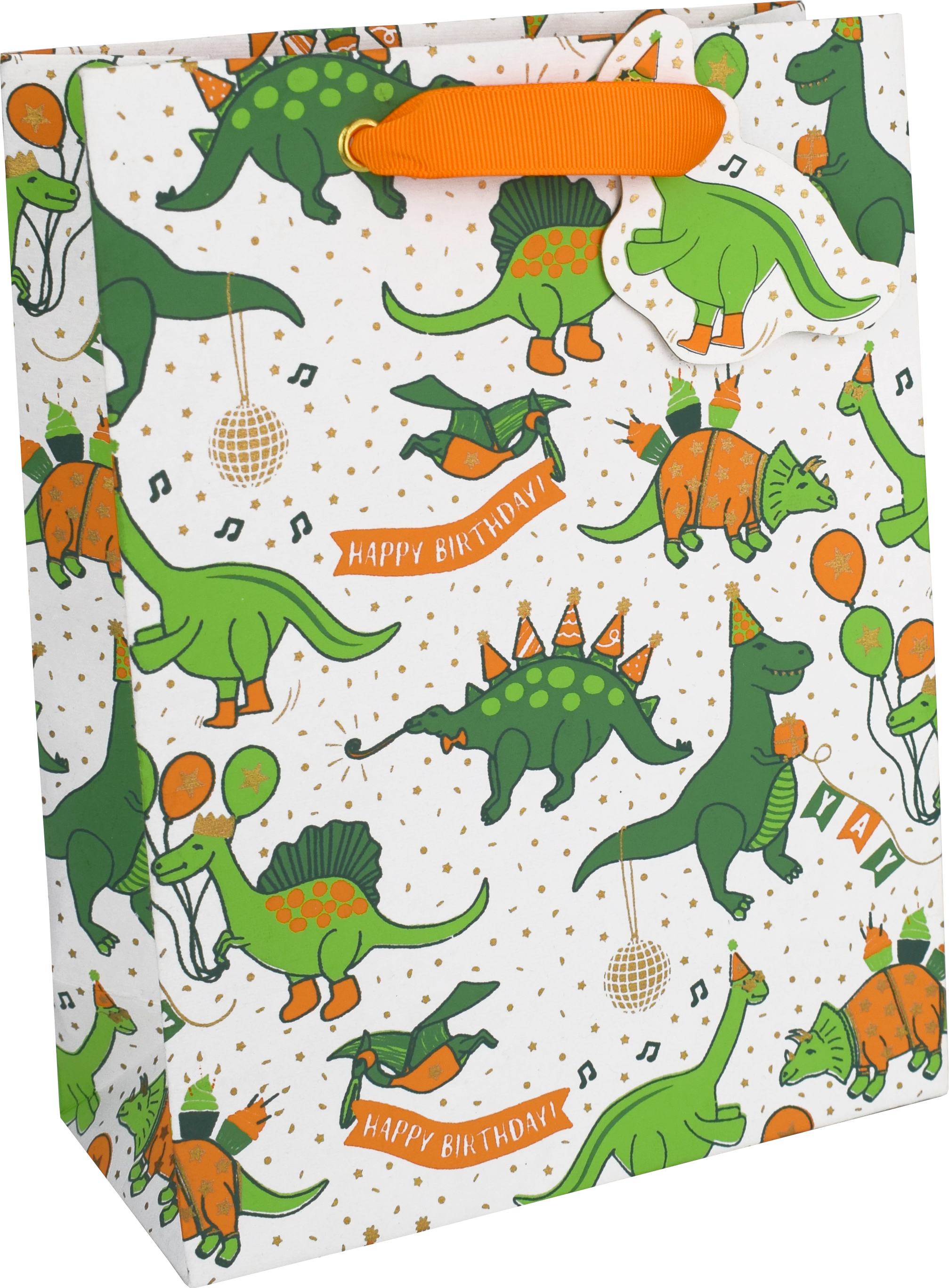 Birthday Dinos Medium Gift Bag