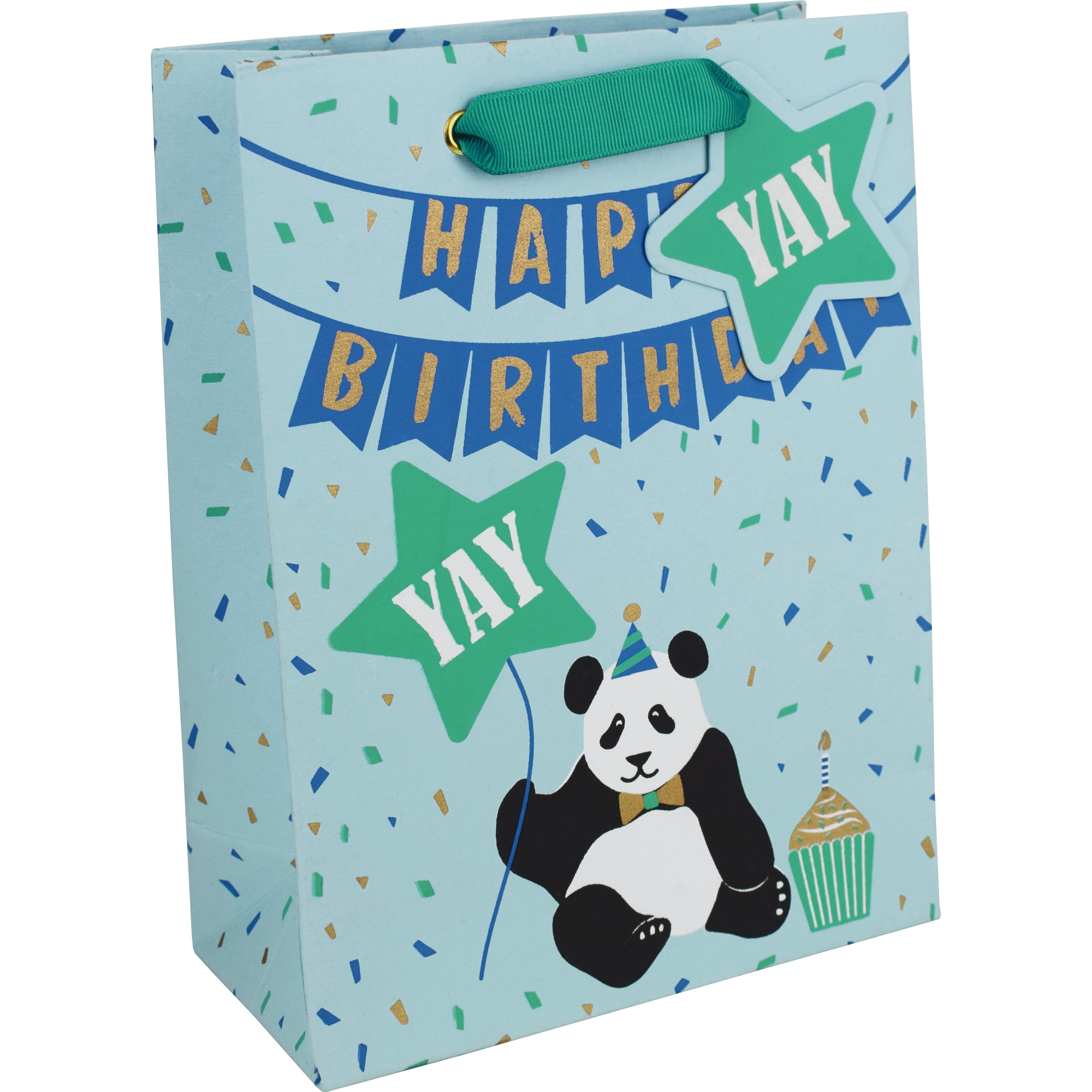 Birthday Panda Medium Gift Bag