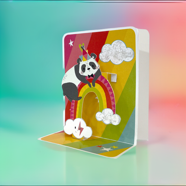 Panda Pop-up Small 3D Card