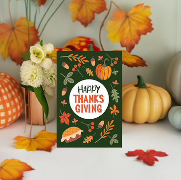 Happy Thanksgiving Thanksgiving card