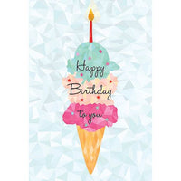 Ice cream Birthday Card – Cardmore