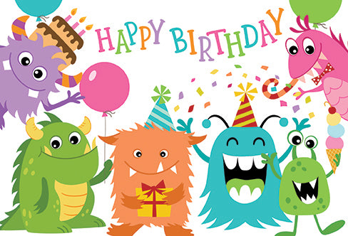 Birthday Card Monsters - Cardmore