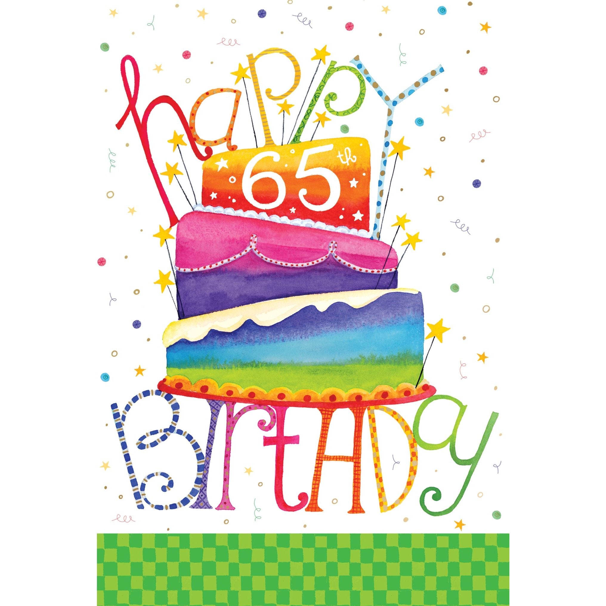 Birthday Card 65th - Cardmore