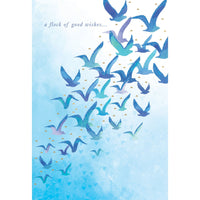 Flock of good wishes Birthday Card - Cardmore