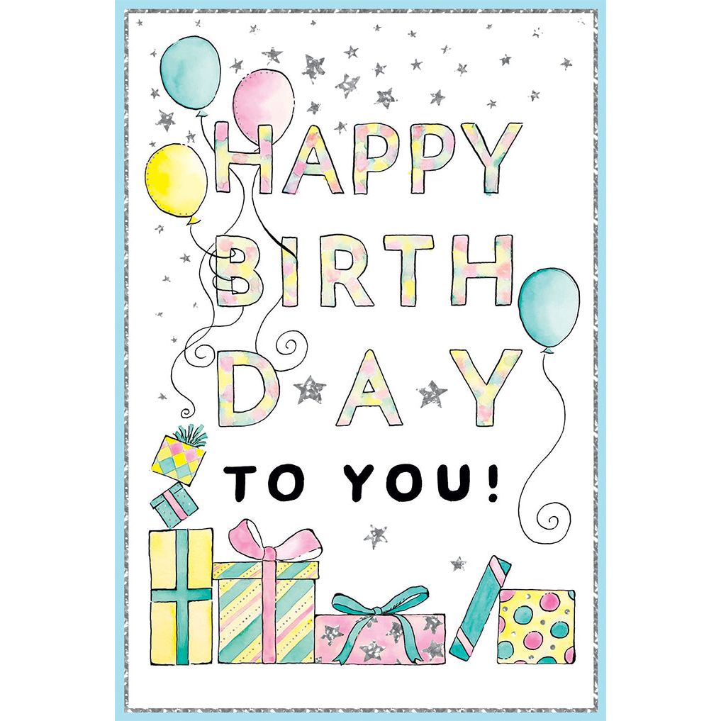 Happy Birthday To You Birthday Card