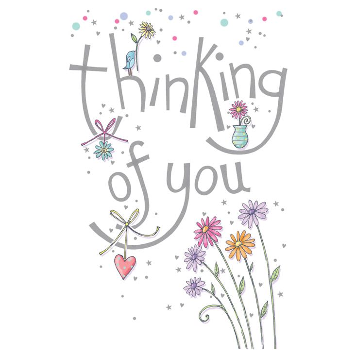 thinking of you clipart