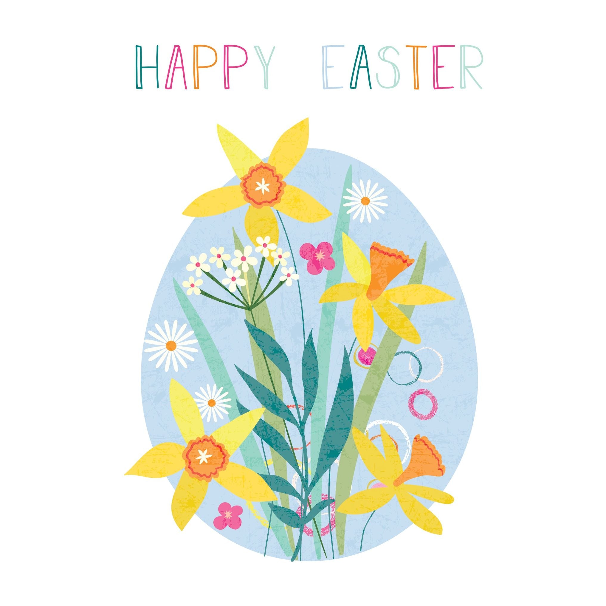 Daffodils Easter Card