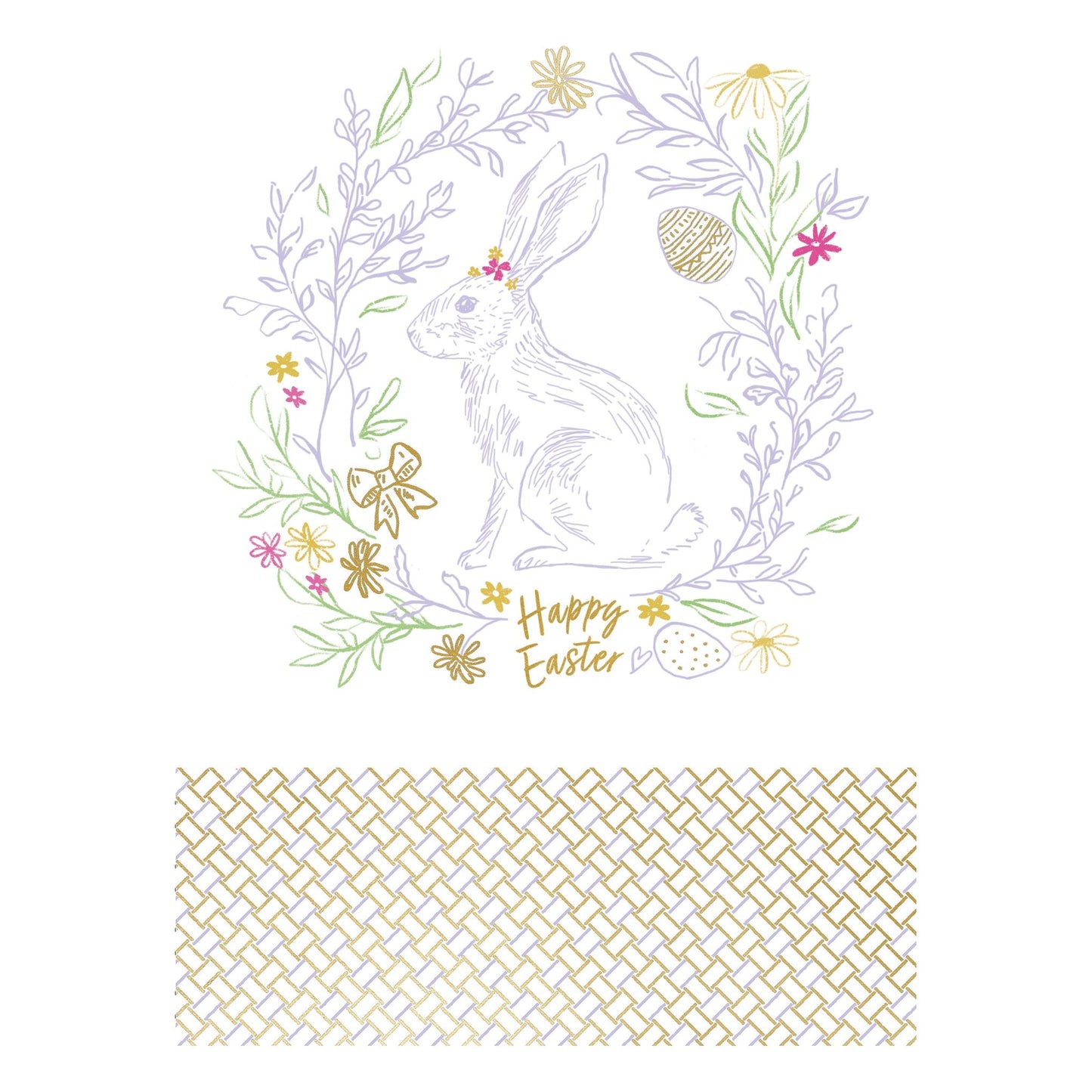 Classic Bunny Easter Card