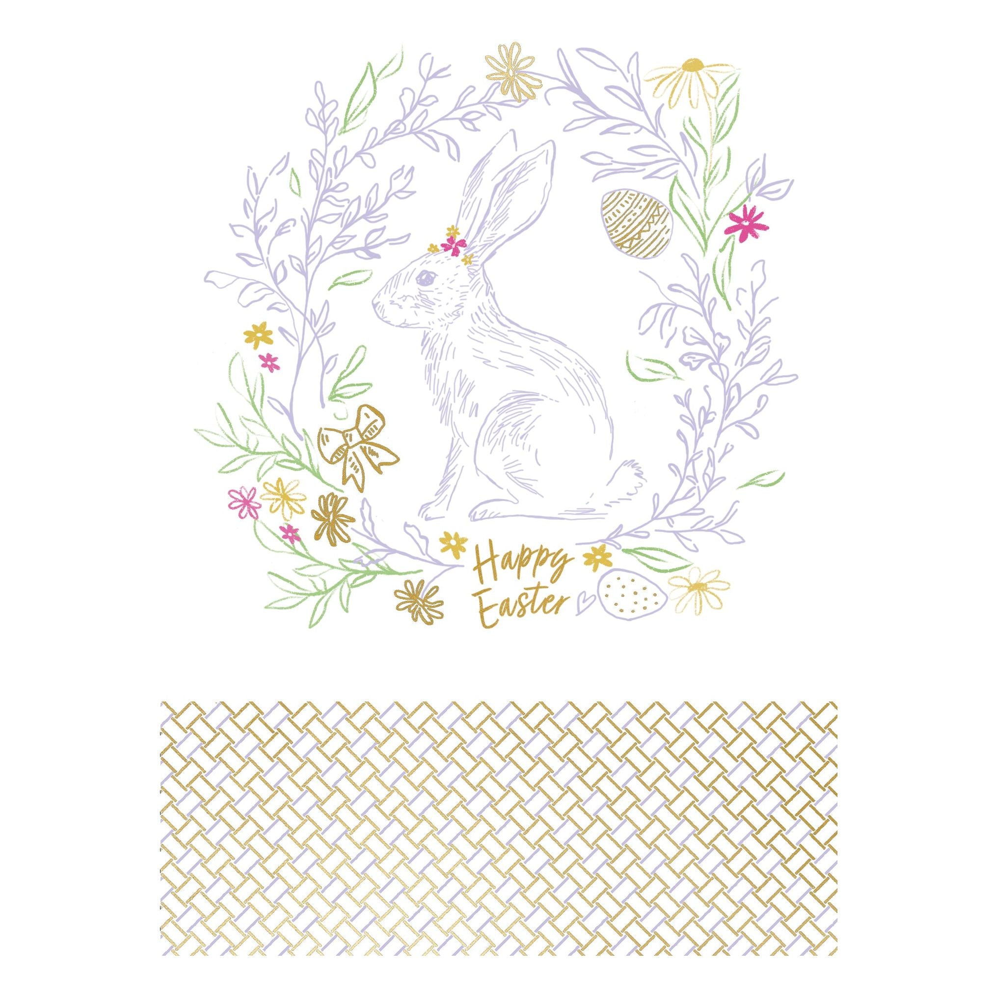 Classic Bunny Easter Card