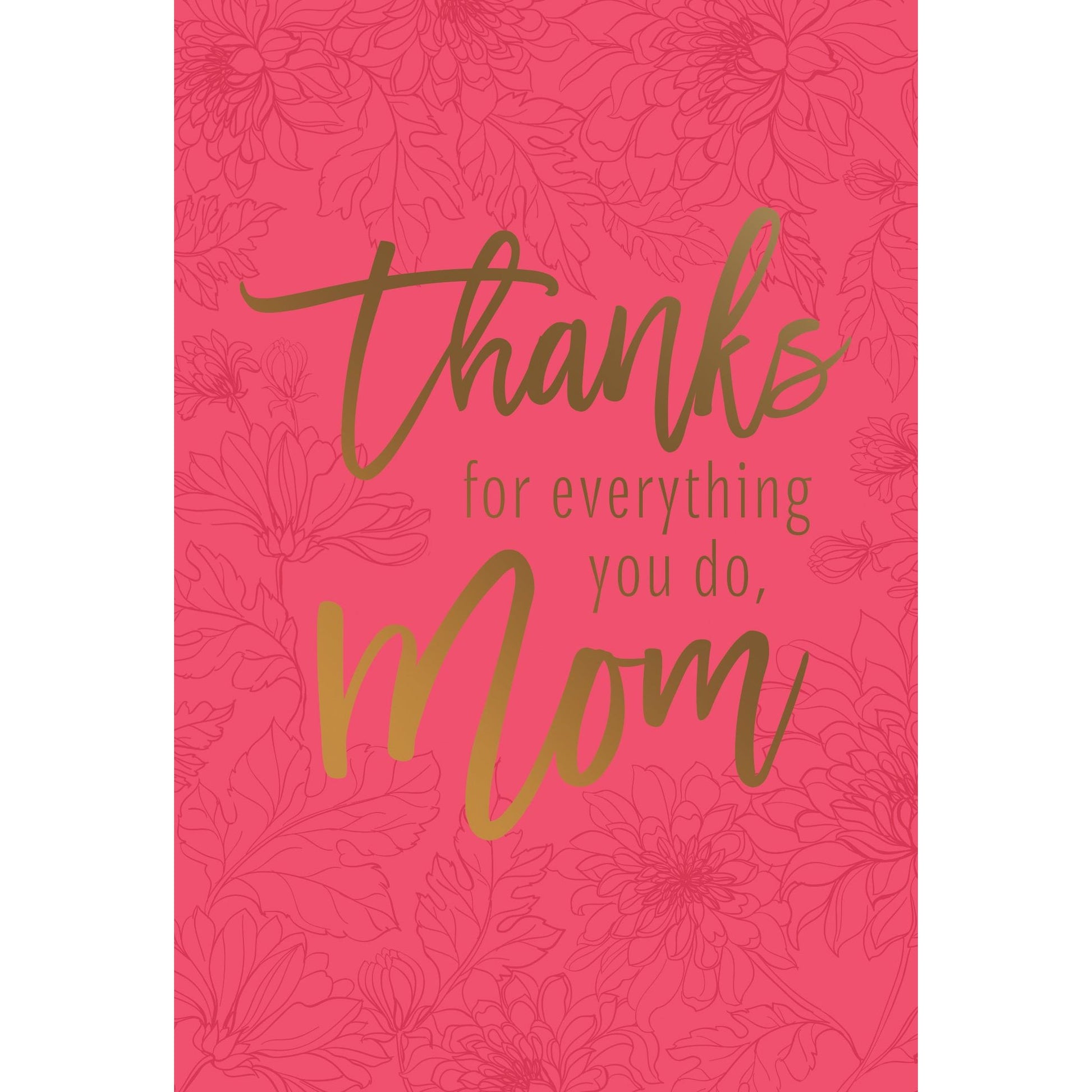 Thanks for Everything Mother's Day Card - Cardmore