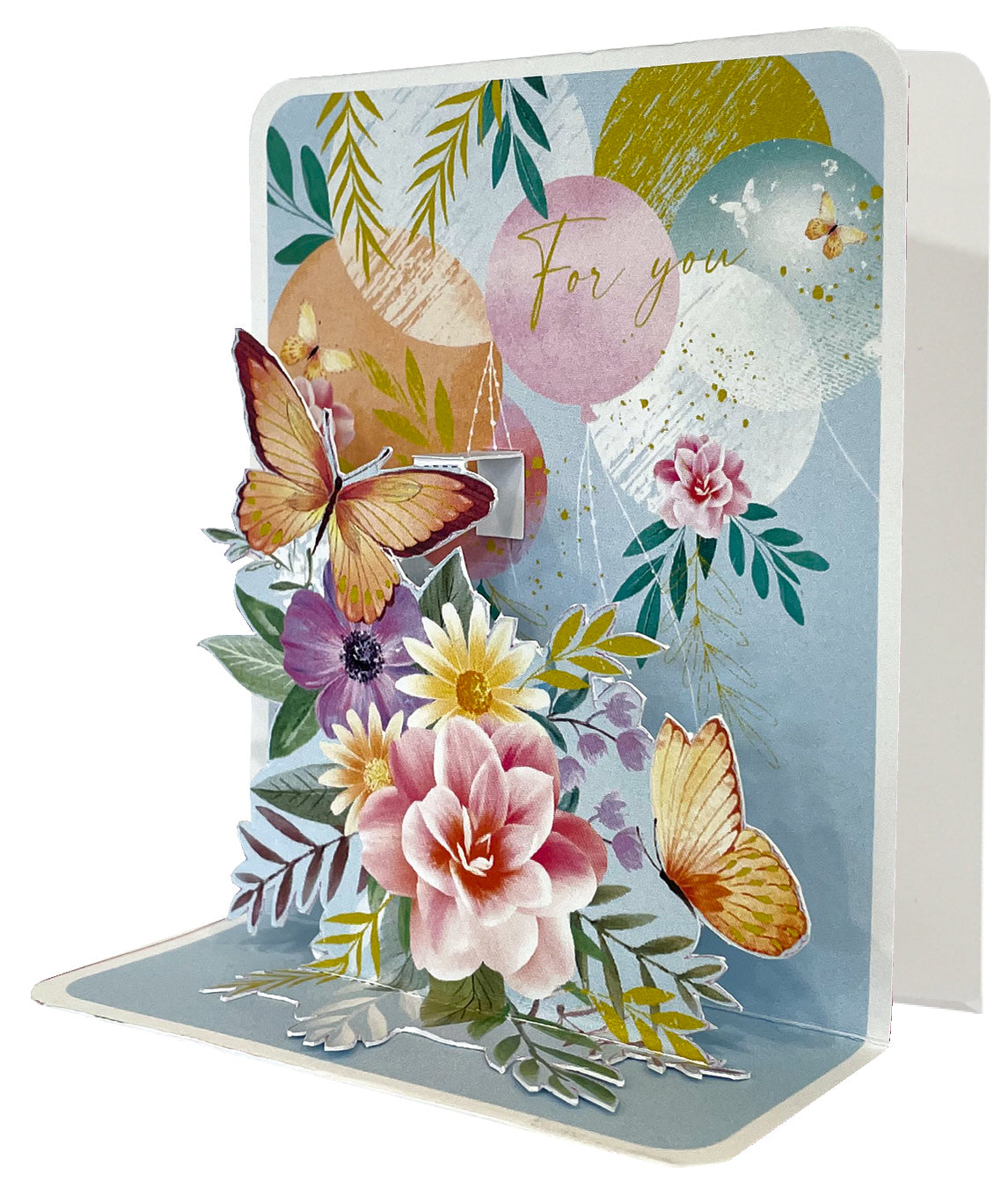 Butterfly For You Pop-up Small 3D Card - Cardmore