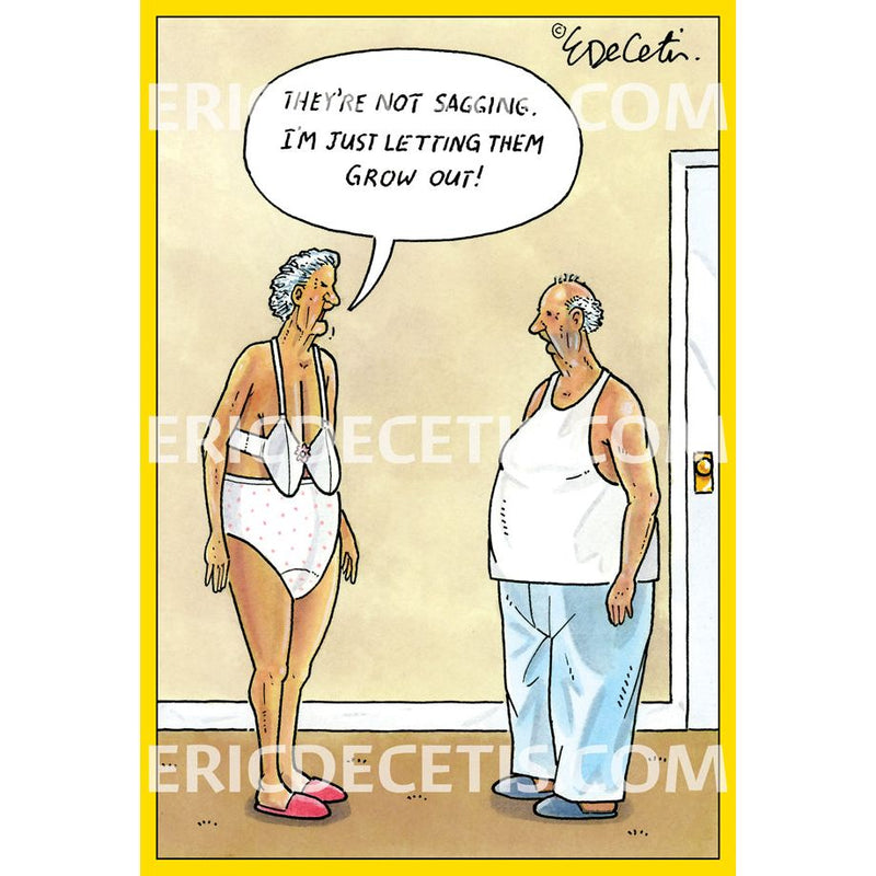 Saggy Boobs Birthday Card Eric Decetis 30356