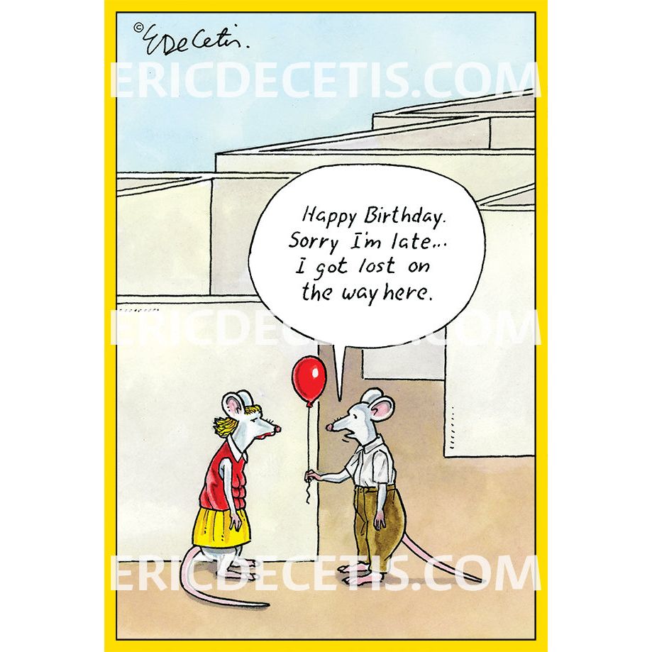 happy belated birthday funny cartoon