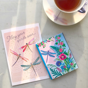 Spirits Soar Dragonfly Birthday Card