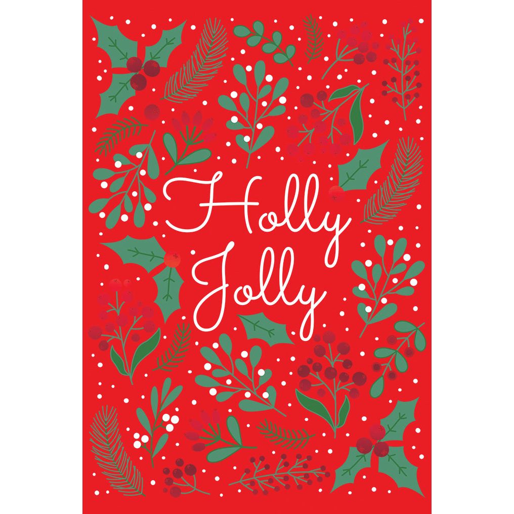 Holly Jolly Christmas Card