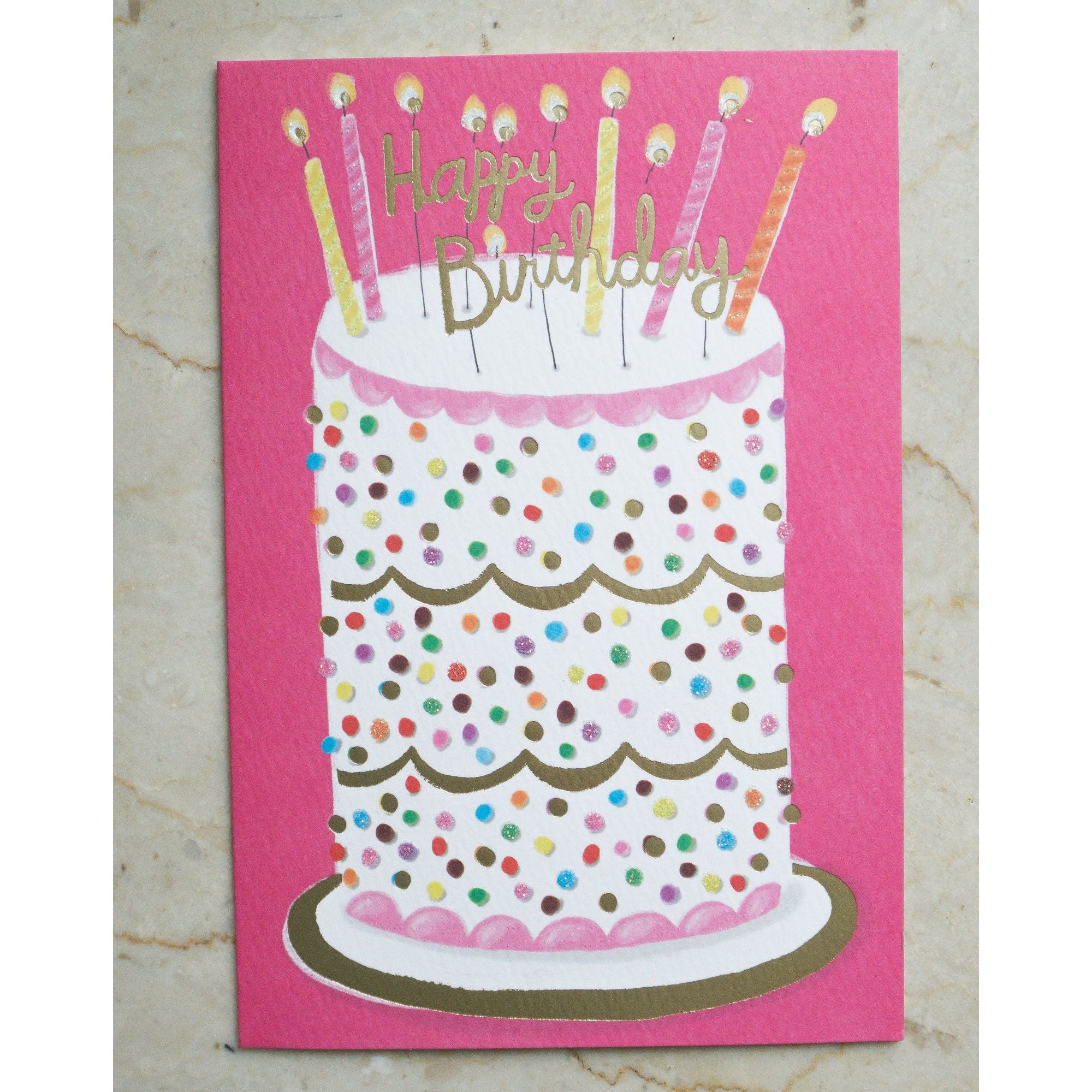 Custom Happy Birthday Cake Topper (Plastic) 6 inches wide, 7.5 inches tall  | eBay